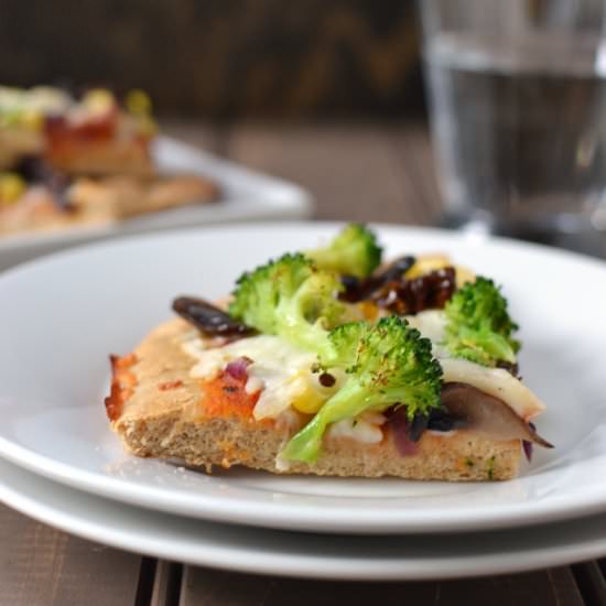 California Veggie Pizza