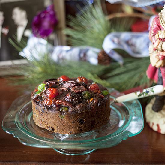 Dark Christmas Fruitcake