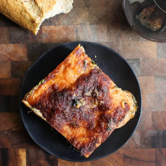 Cheesy Short Rib Lasagna