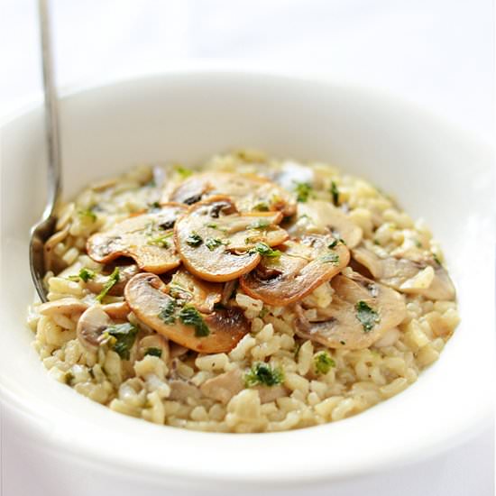 Mushroom Risotto