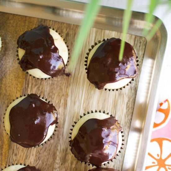 Boston Cream Cupcakes