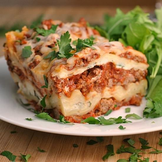 The Best Traditional Lasagna