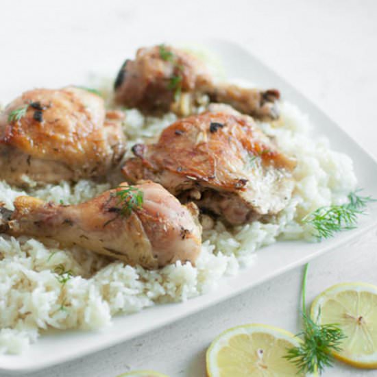 Lemon Herb Chicken and Rice