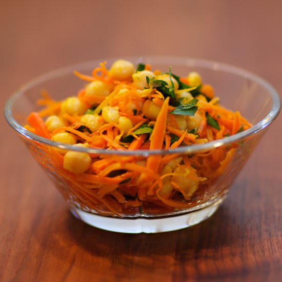 Chickpea and Carrot Salad