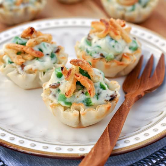 Green Bean Casserole Cups