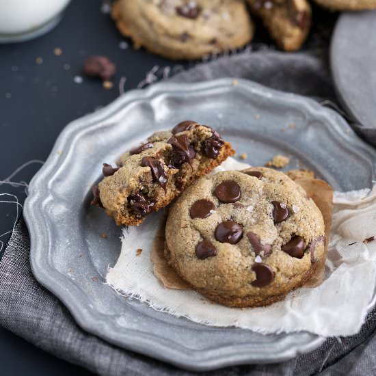 Healthy Chocolate Chip Cookies