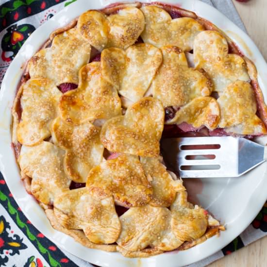 Raspberry Apple Pie
