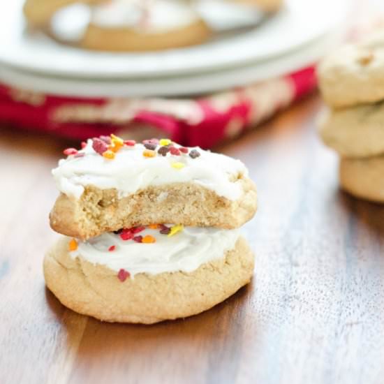 Maple Brown Sugar Cookies