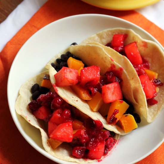 Butternut Squash Tacos