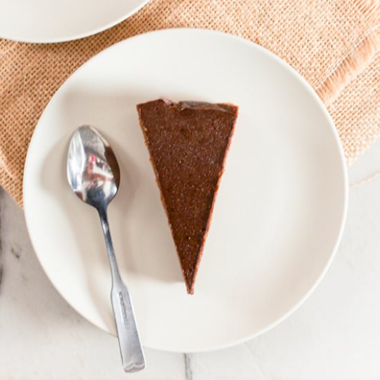 Chocolate Pumpkin Pie