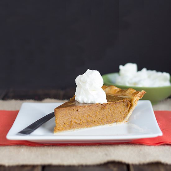 Peanut Butter Pumpkin Pie