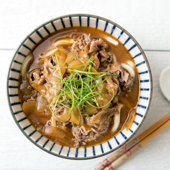Beef Curry Udon