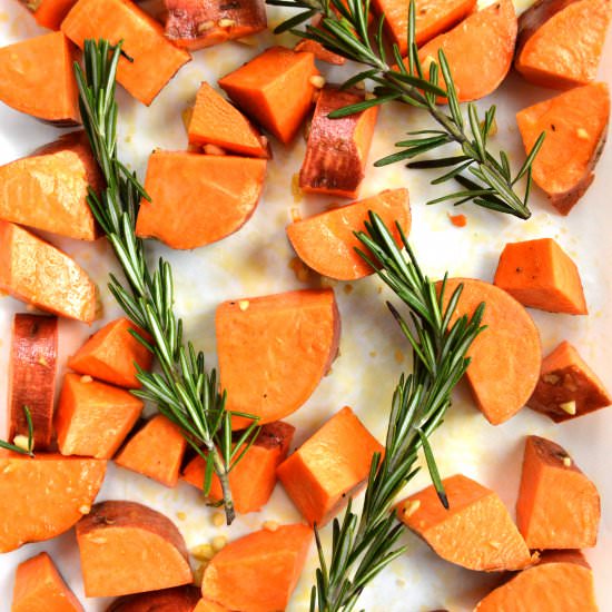 Rosemary Sweet Potatoes