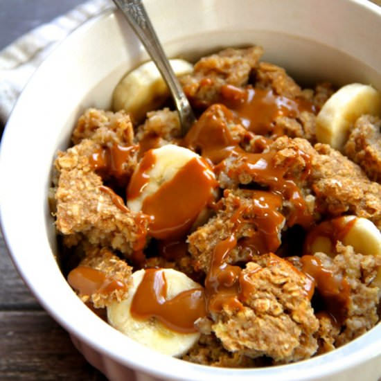 Banana Bread Breakfast Bake
