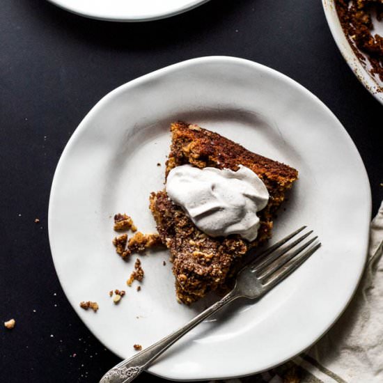 Pear & Walnut Buckle