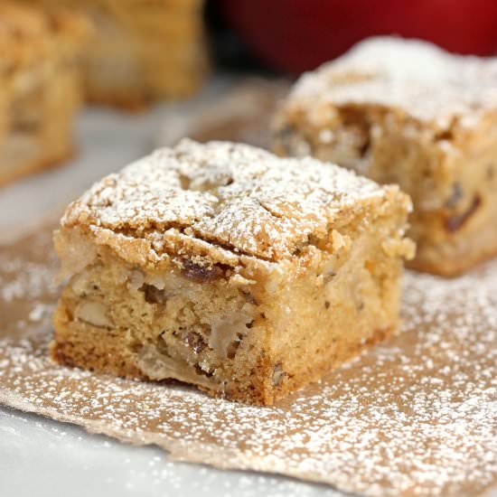 Apple Walnut Cake