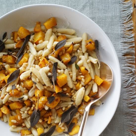 Brown Butter Pumpkin Pasta