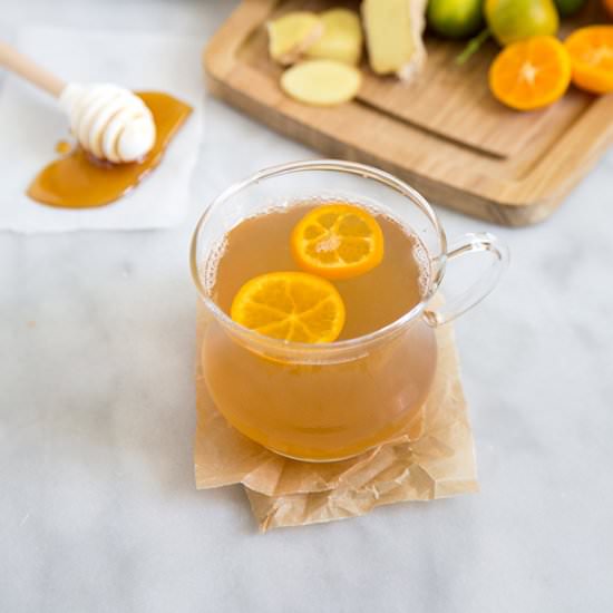 Calamansi Honey Ginger Tea