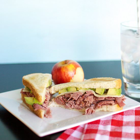 Hot Pastrami Sandwich