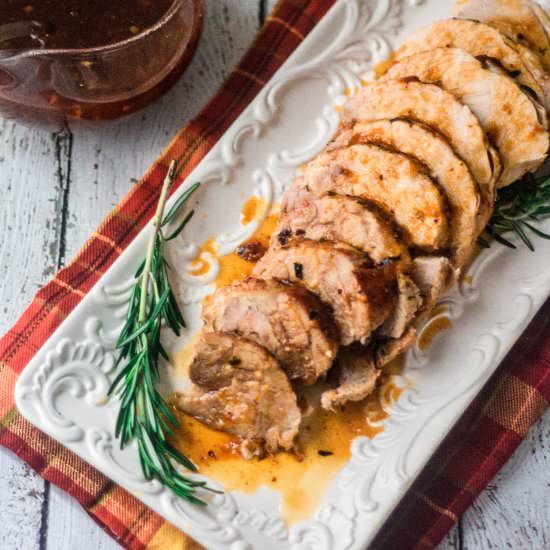 Turkey Breast with Apricot Sauce