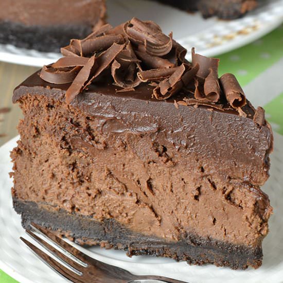 Triple Chocolate Cheesecake