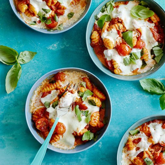 Cheesy Baked Gnocchi