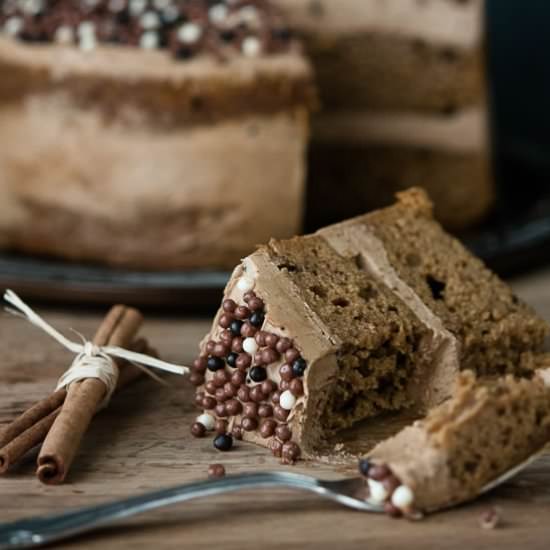 Pumpkin Spice Latte Cake