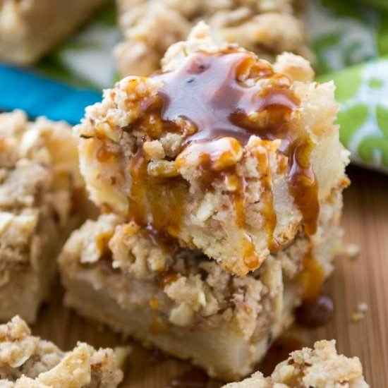 Pear Pie Crumble Bars