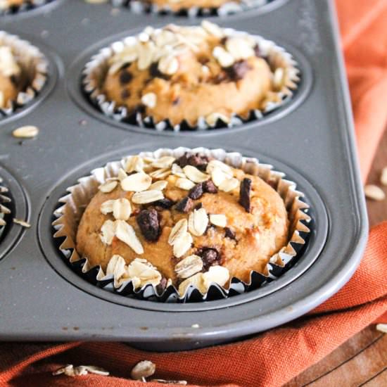 Peanut Butter Honey Muffins