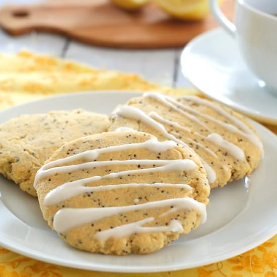 Lemon Poppyseed Breakfast Cookies