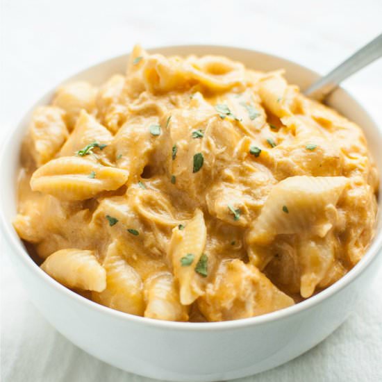 Buffalo Chicken Mac and Cheese