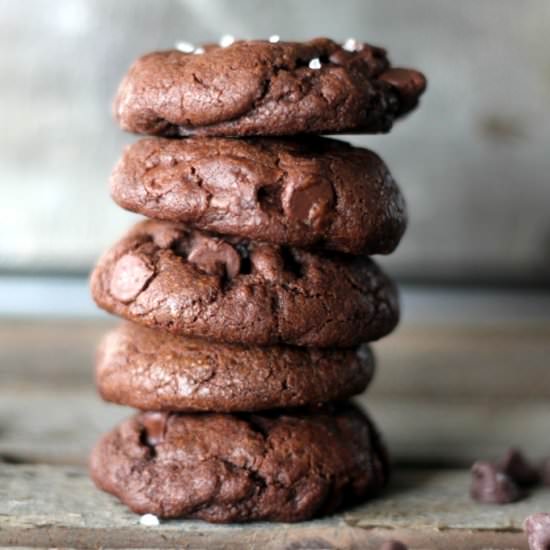 Double Chocolate Chip Cookies