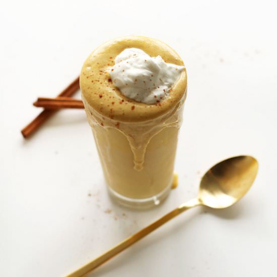 Pumpkin Bourbon Milkshakes