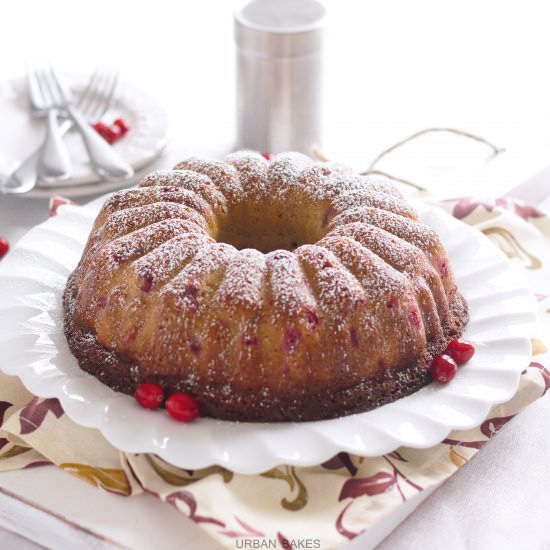 Cranberry Buttermilk Cake