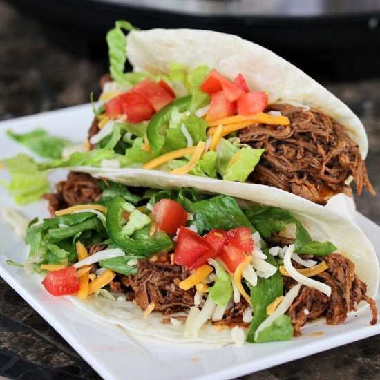 Slow Cooker Shredded Beef
