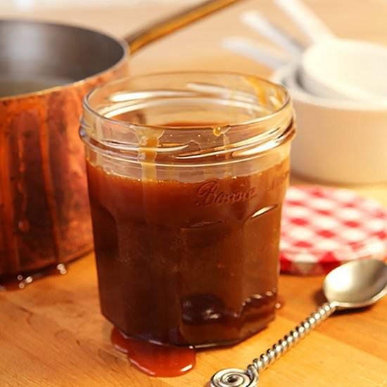 Homemade Salted Caramel Sauce