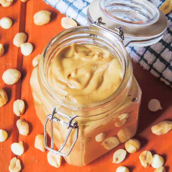 Homemade White Chocolate PB