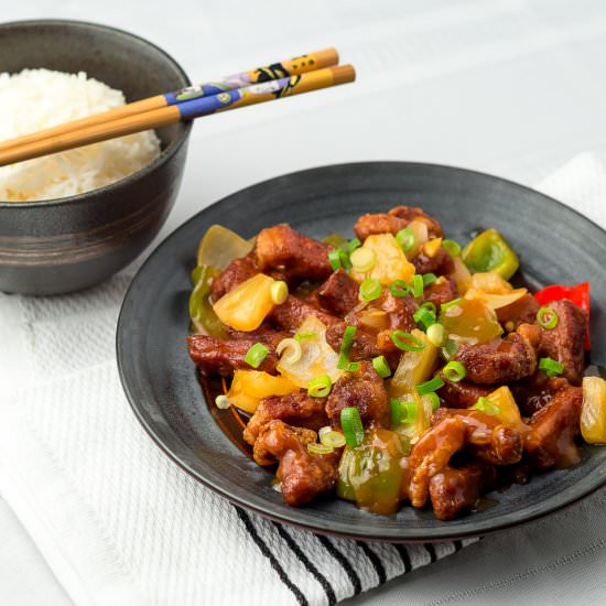 Sweet and sour pork