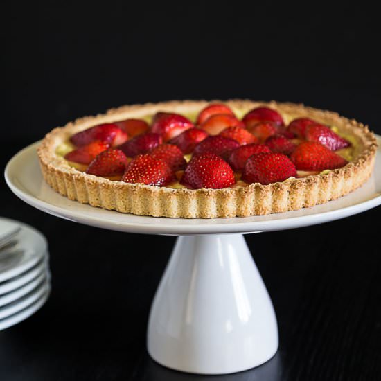 Strawberry Tart with Grand Marnier