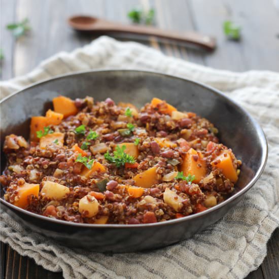 Butternut Squash Quinoa Chili