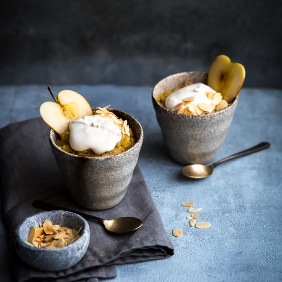Apple and Almond Halwa