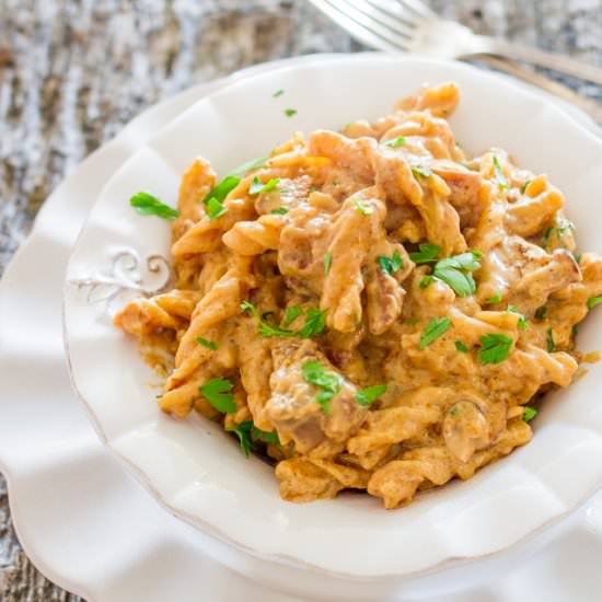 One-Pot Beef Stroganoff