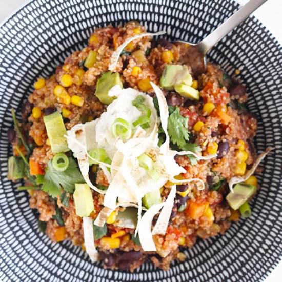 One Pan Mexican Quinoa