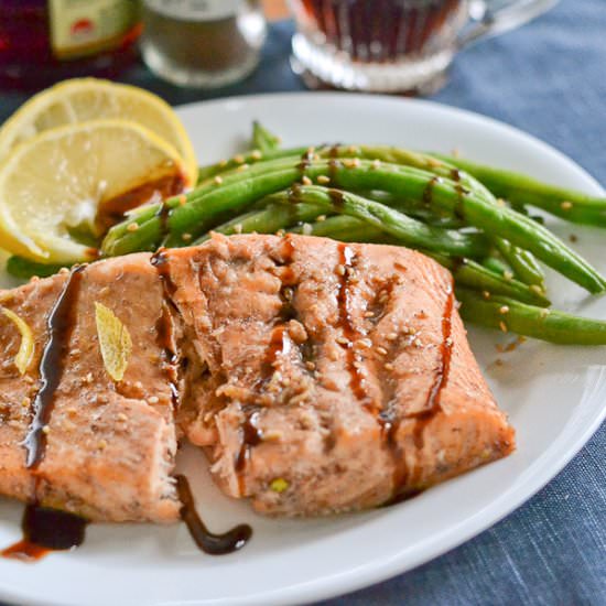 Five Spice Glazed Salmon