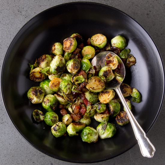 Charred Brussels Sprouts