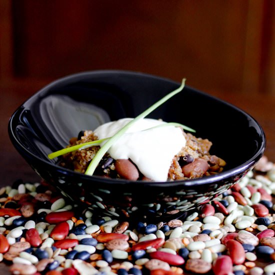 Beans Stew with Quinoa