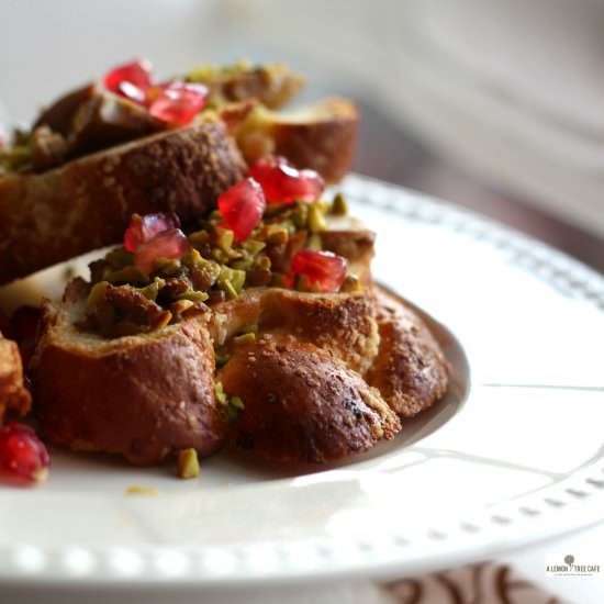 Crostini with foie gras