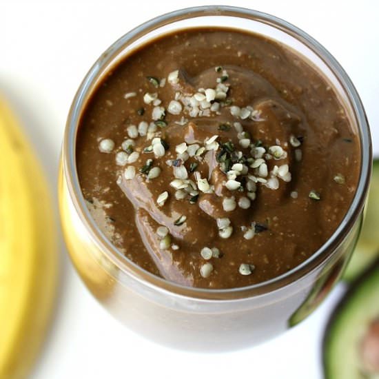 Chocolate Hemp Power Smoothie