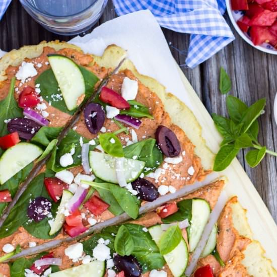 Sun-Dried Tomato &Basil Hummus
