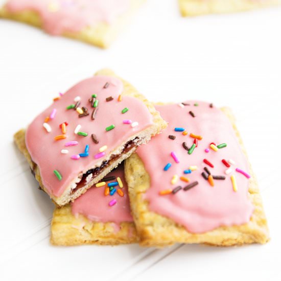 Strawberry Nutella Poptarts